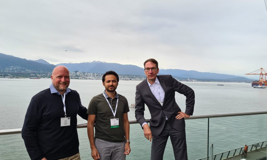 Daniel, Piotr an Jens at ECS 241st in Vancouver / Canada